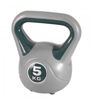 Kettlebell Πλαστικοποιημένο 5kg Πράσινο Amila 84695