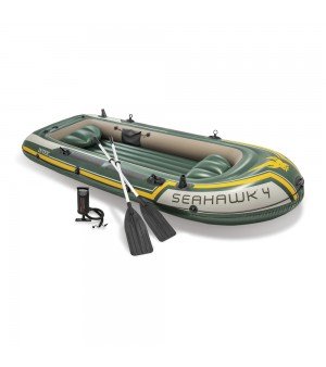 Φουσκωτή Βάρκα Intex Seahawk 4 με κουπιά & τρόμπα 68351