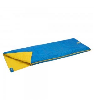 Υπνόσακος Sleeping Bag Eνηλίκων Μπλε Κίτρινο ABBEY 21NL-KOG