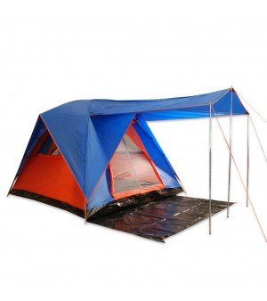 Σκηνή Κάμπινγκ Panda Outdoor Forester Plus V Canopy 5 Aτόμων (150+270)x270x200cm 10346