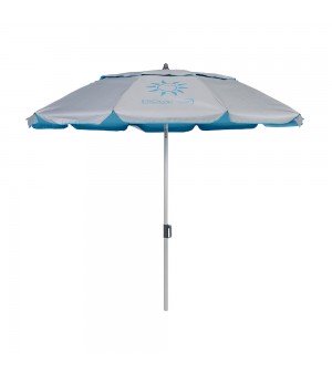 Ομπρέλα Παραλίας Αλουμινίου Escape 2.2m PE 180gsm UPF50+ Γαλάζιο 12000