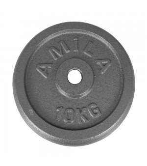 Δίσκος Εμαγιέ 10kg 28mm Amila 44480