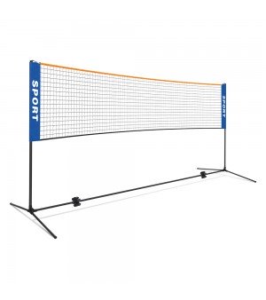 Σετ δίχτυ με στύλους badminton Amila 42768