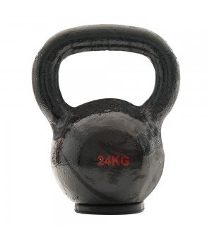 Kettlebell Εμαγιέ με λαστιχένια βάση 24kg Amila 44510