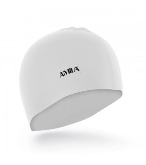 Παιδικό Σκουφάκι Κολύμβησης Λευκό Amila 47021
