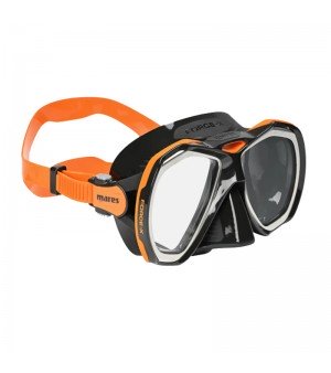 Μάσκα Κατάδυσης Mares Force-x Μαύρο Πορτοκαλί
