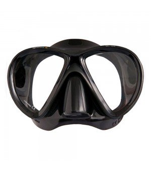 Μάσκα Mares X-VU Silicone Μαύρη
