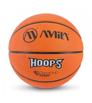 Μπάλα Basket Hoops Νο6 Πορτοκαλί Amila 41478