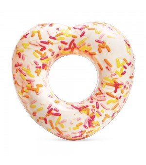 Φουσκωτό Intex Sprinkle Donut Heart Tube 56253