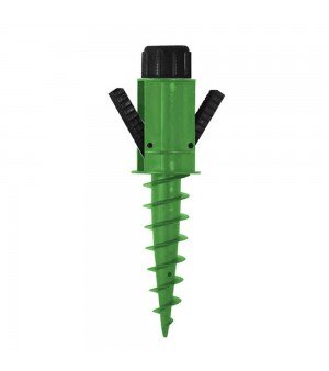 Πλαστική Βάση Ομπρέλας Βιδωτή Campo BT Πράσινη