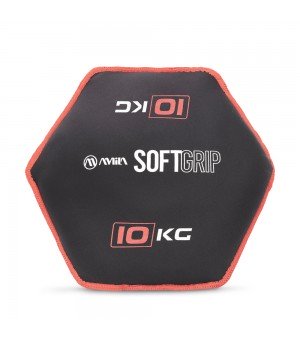 Δίσκος Βαρίδιο Soft Grip 10Kg Amila 90755