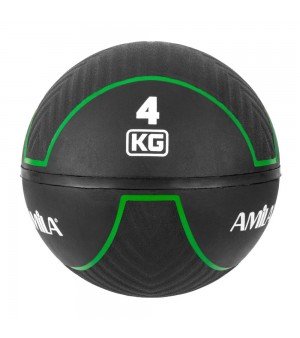 Μπάλα Medicine Ball Amila HQ Rubber 4Kg 90708