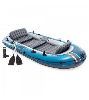 Φουσκωτή Βάρκα Intex Excursion 5 με Κουπιά & Τρόμπα 66325