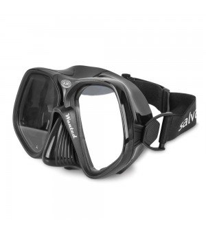 Μάσκα Θαλάσσης Salvas Wanted Black Softband 52203