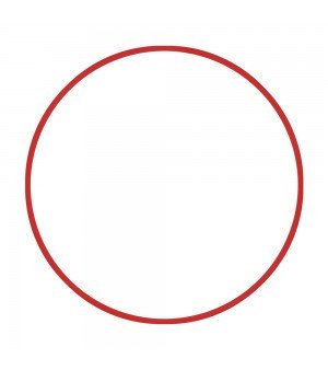 Στεφάνι Ρυθμικής Γυμναστικής 60cm Φ18mm 155gr Amila 48168