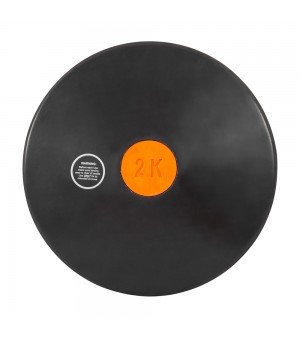 Δίσκος Ρίψης από Μαύρο Λάστιχο 2kg Vinex 97709