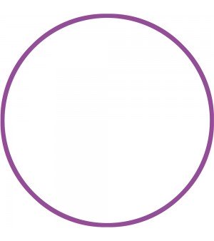 Χούλα-Χουπ 80cm Φ19mm 330gr Μωβ Amila 98819